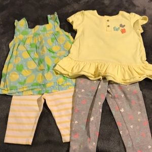 Two Cheery Spring/Summer Outfits (24 Months)